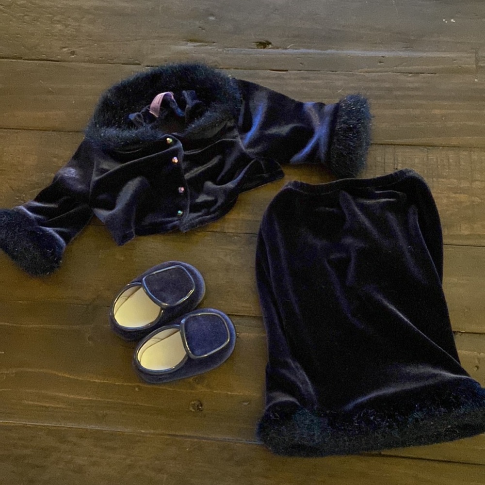 American Girl Twilight Outfit RARE HTF Holiday 2000